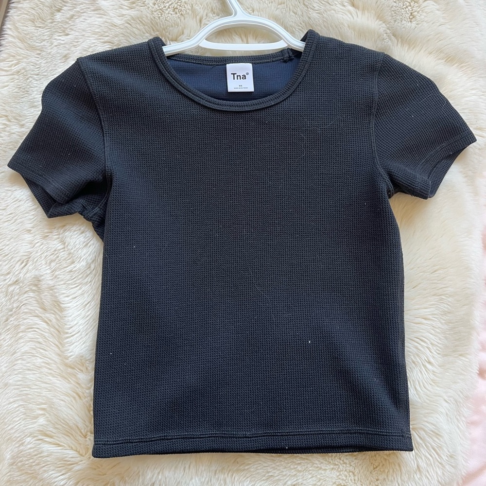Black TNA Tee